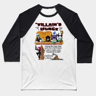 Villain's Secret Lounge Baseball T-Shirt